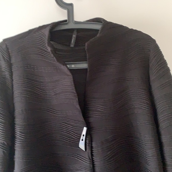 I.C by Connie K Textured Asymmetrical Blazer/Cardigan S - Picture 2 of 12